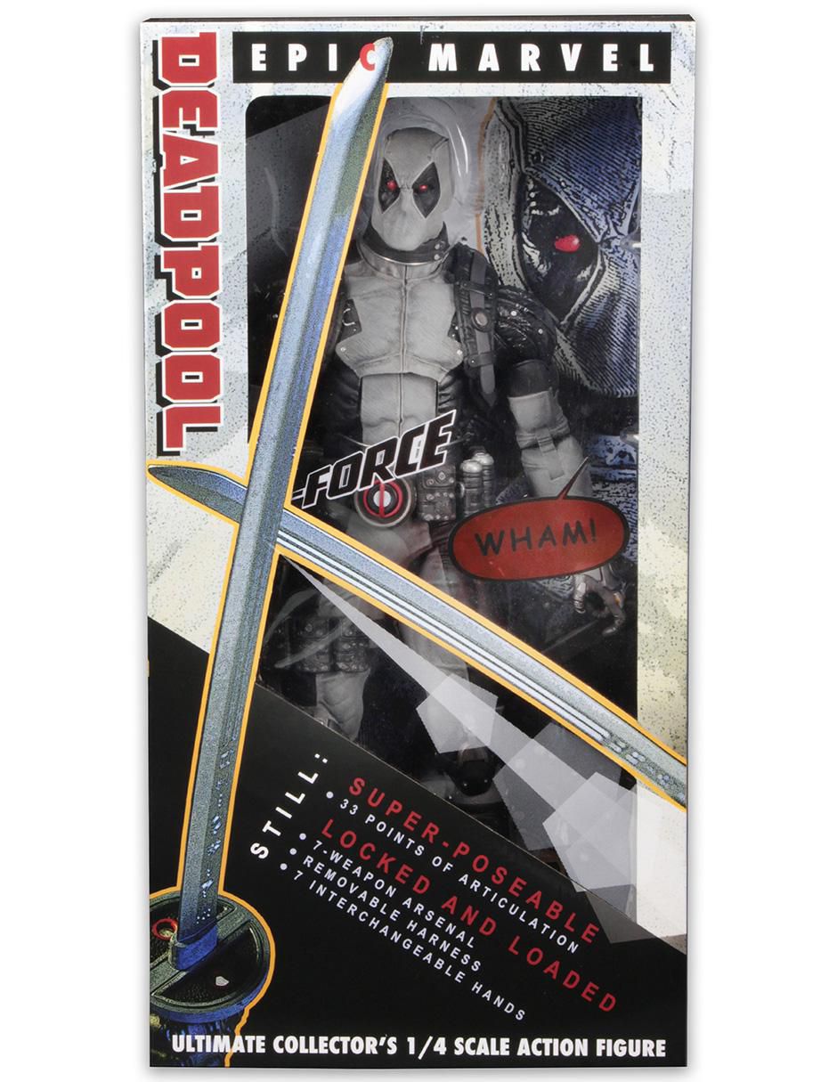 Figura Marvel Deadpool ultimate con movimiento, luz y sonido 3