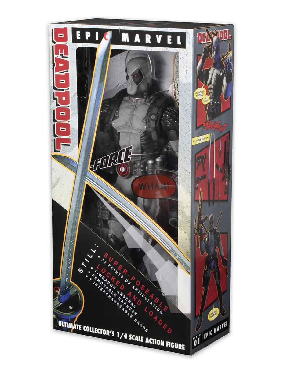 Figura Marvel Deadpool ultimate con movimiento, luz y sonido 6