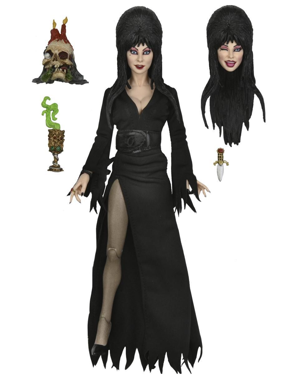 Figura Elvira: Mistress of the Dark deluxe con luz y movimiento