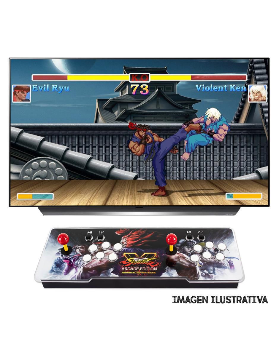 Consola Tablero Arcade Street Fighter 2