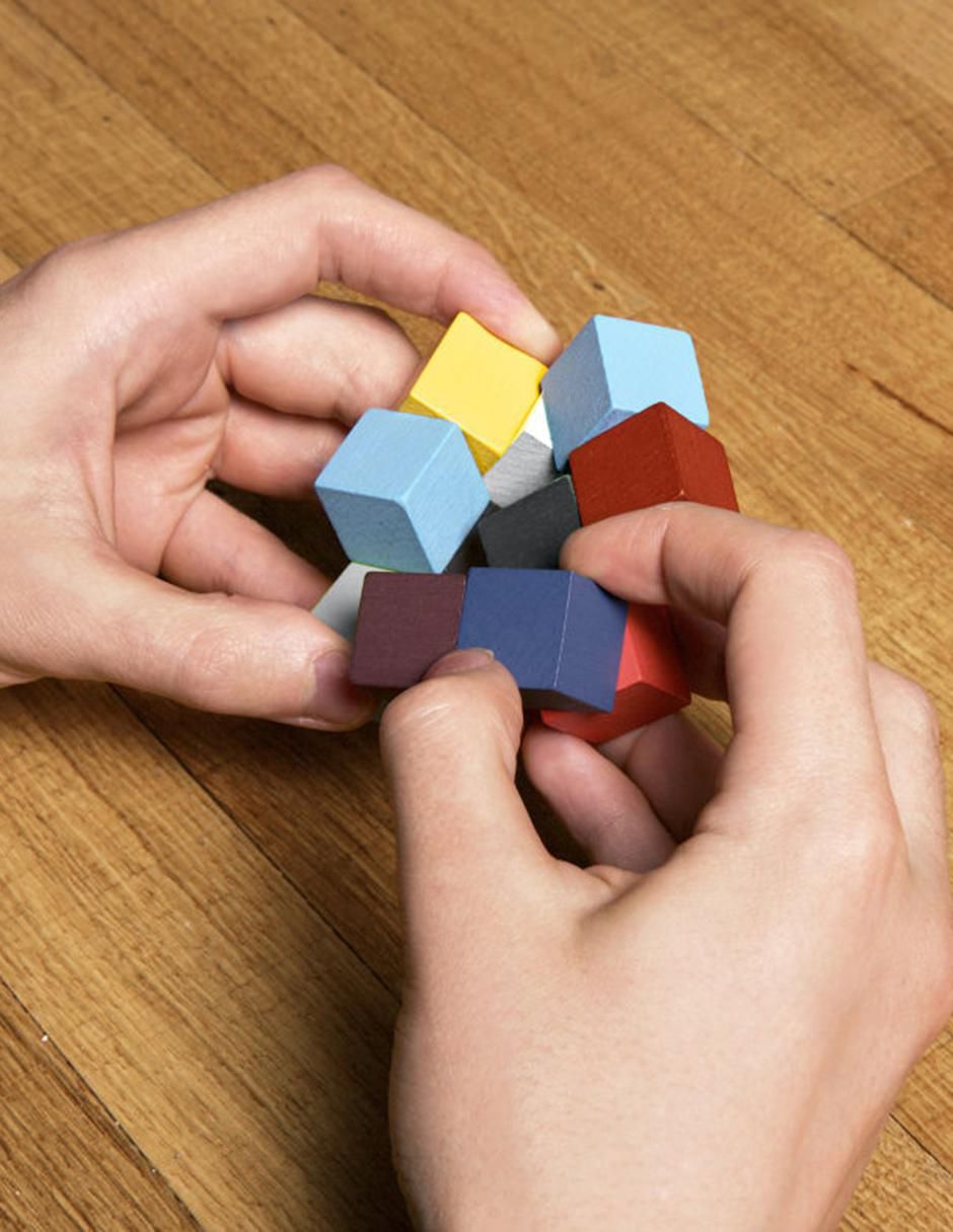 Cubo elástico 3D 3