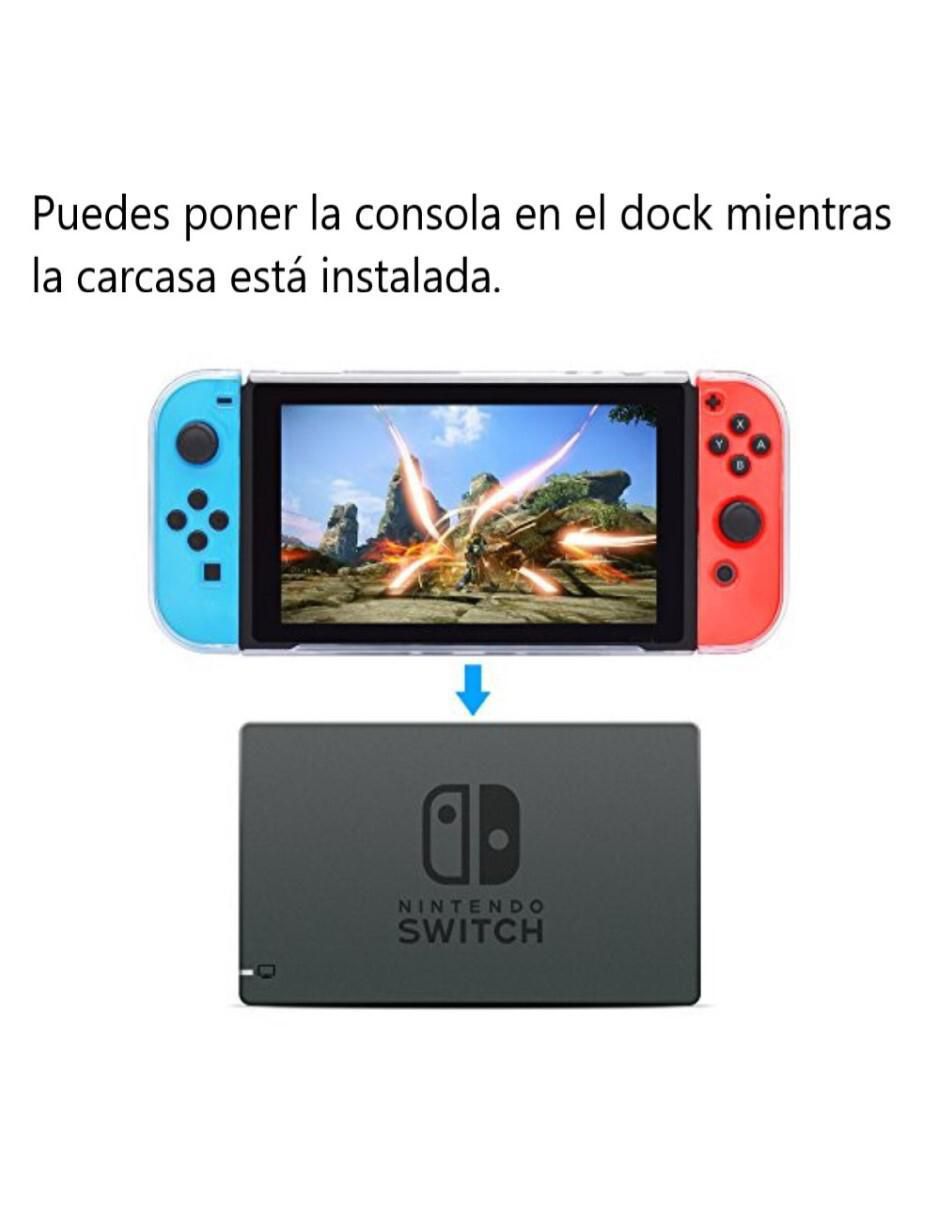 Funda Protectora Crystal para Nintendo Switch 3
