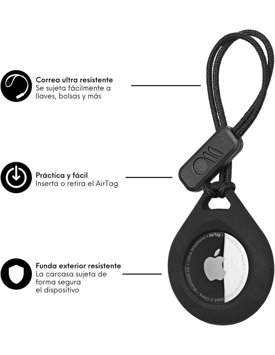 Funda protectora compatible con AirTag 2