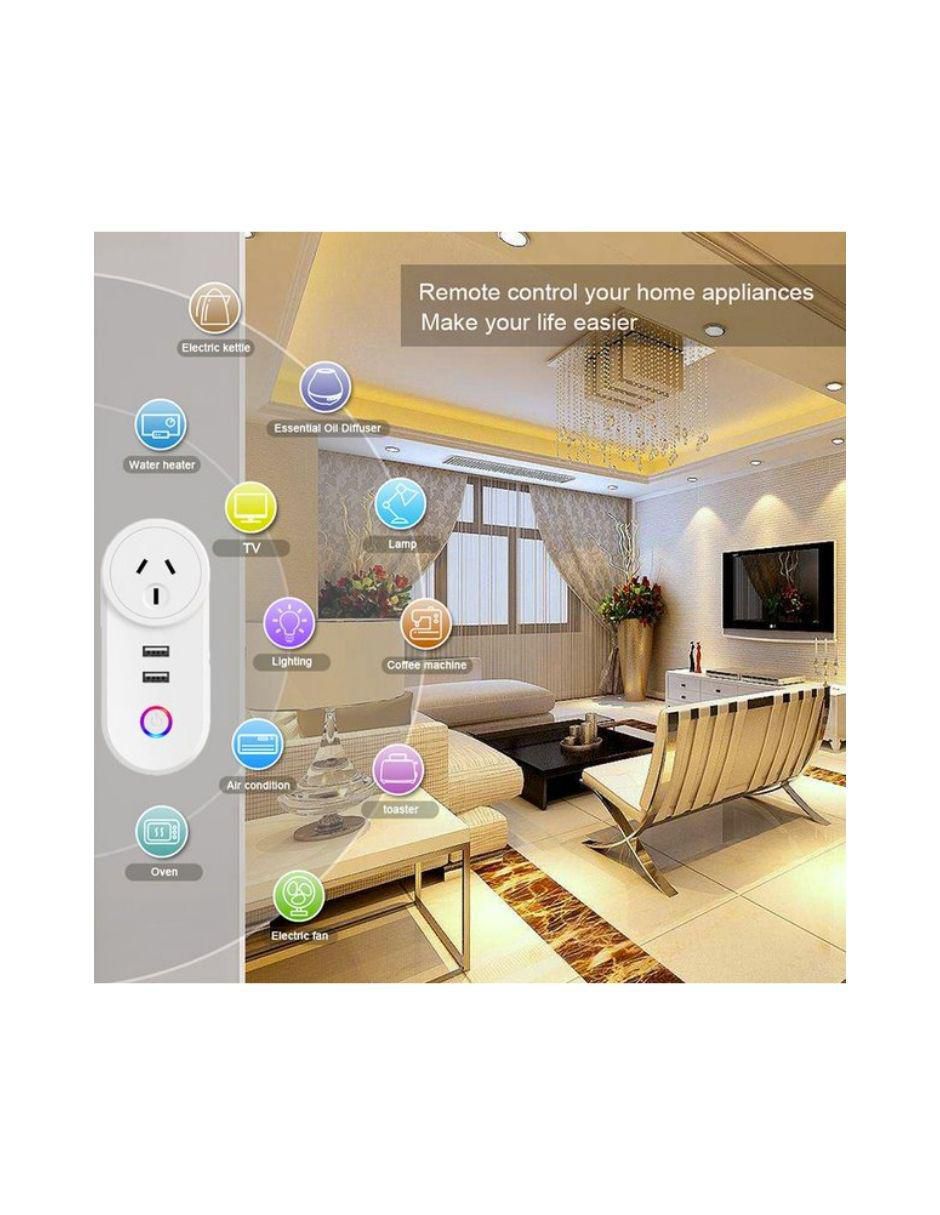 Enchufe Inteligente Wünd Con Wifi Para Alexa Google Home 2