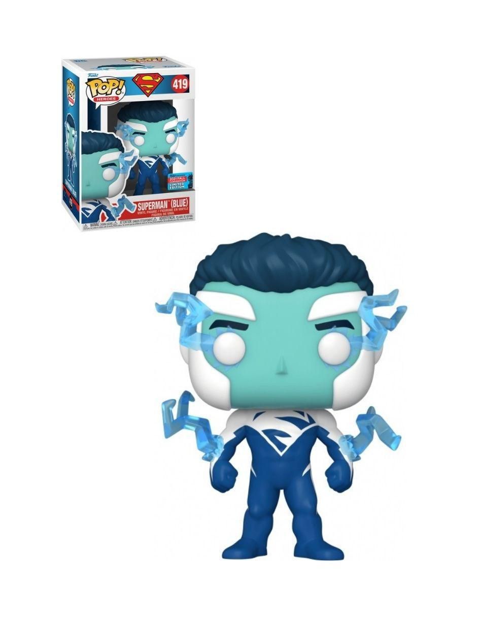 Figura Pop! Superman Blue Exclusivo Special Edition Shared Convention 2021 3