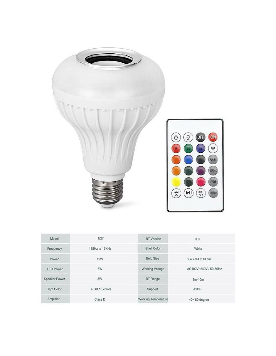 Bocina foco LED 3