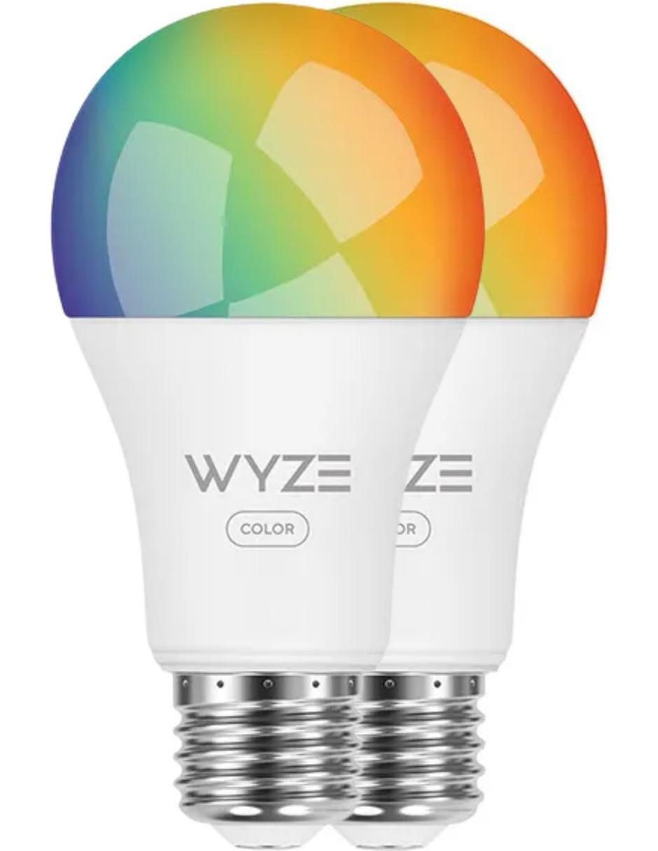Set de 2 Focos LED Inteligentes 75 W de consumo 75 W de iluminación 30 a 1100 lúmenes 1