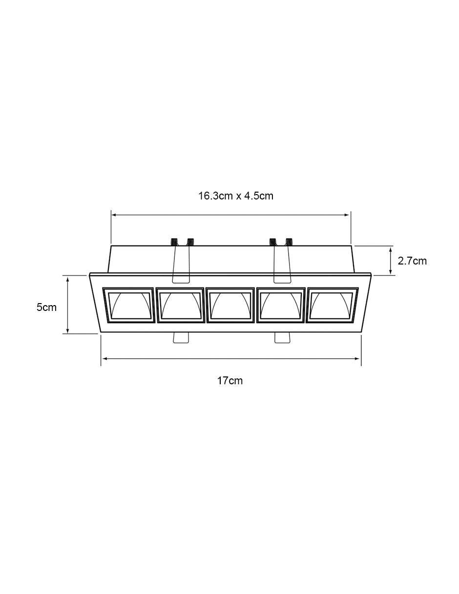 Lámpara de techo LED 6