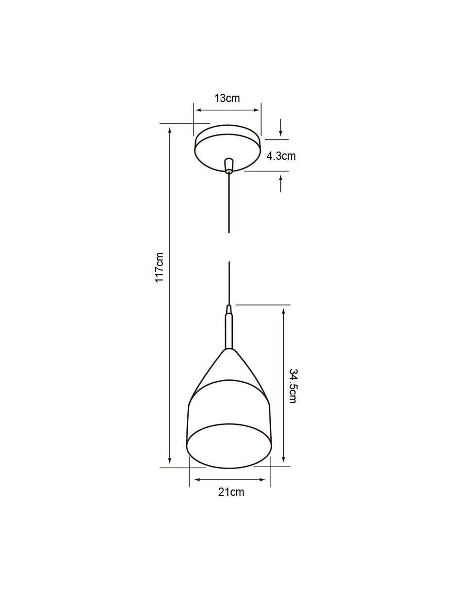Lámpara incandescente y led Auva 6
