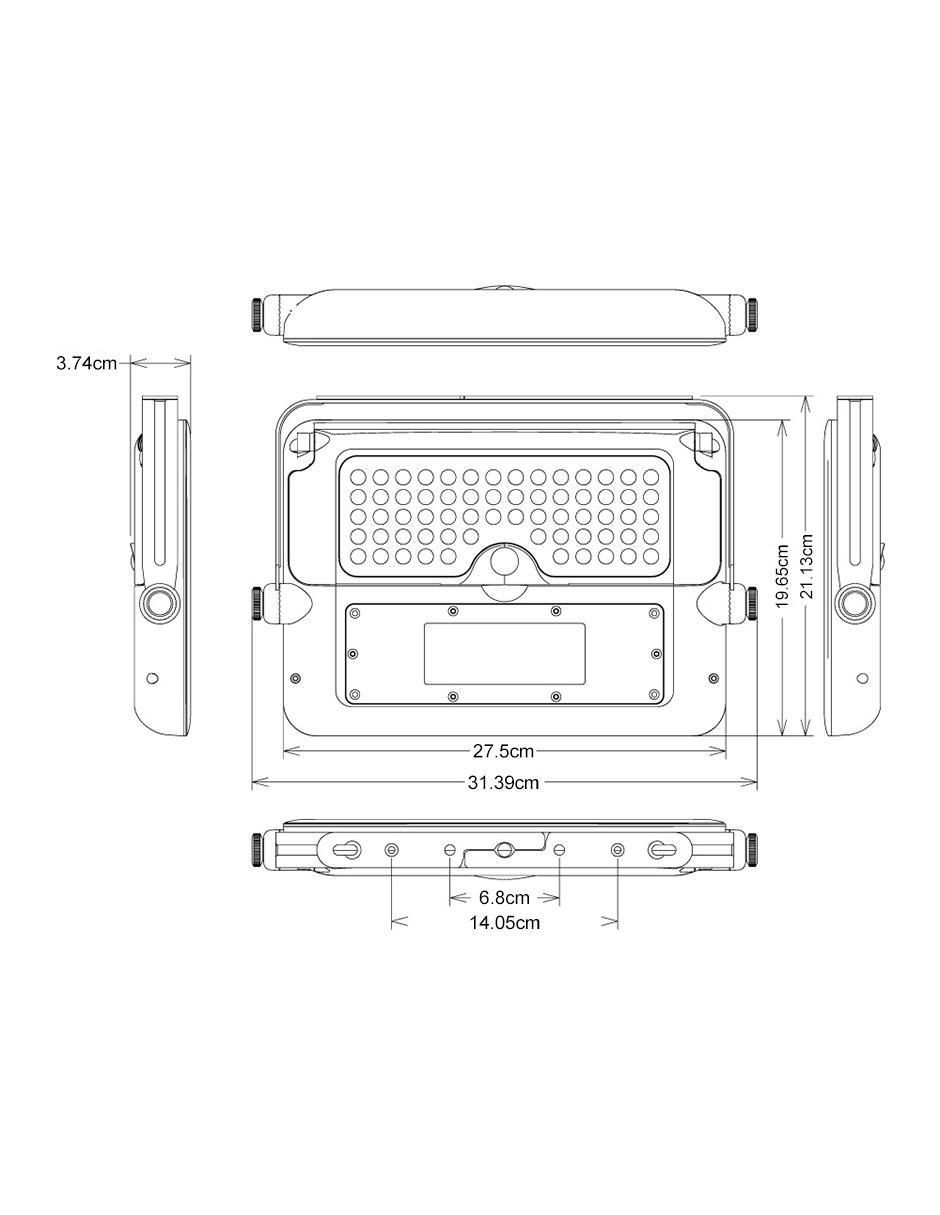 Lámpara solar LED 5