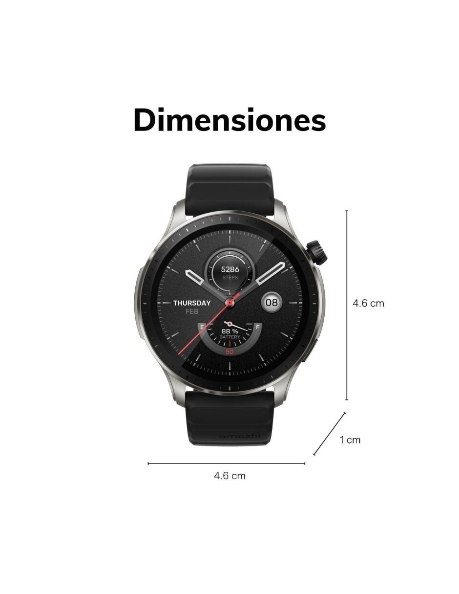Smartwatch Gtr 4 unisex con GPS 18