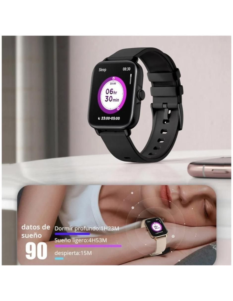 Smartwatch Genérica P28PLUSNEGRO unisex Liverpool