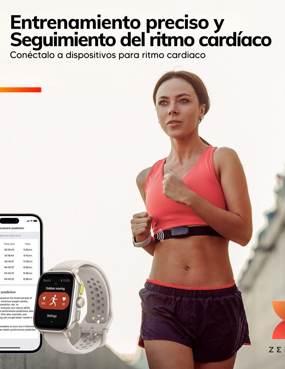 Smartwatch Cheetah Square unisex con GPS 23