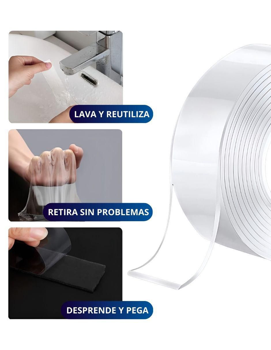 Cinta adhesiva fijación fuerte 5