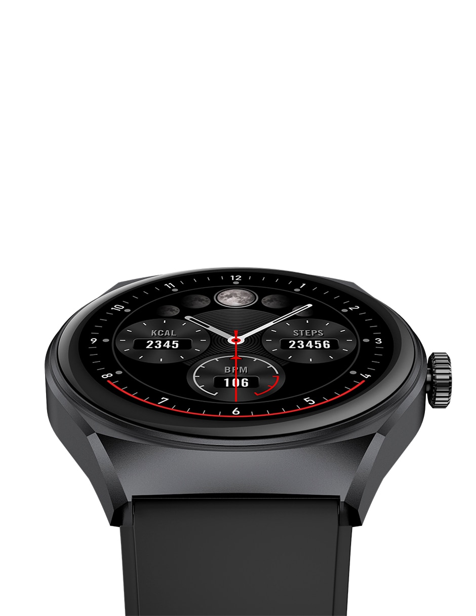 SMARTWATCH STF KRONOS TREK UN,38 MM,NEGR