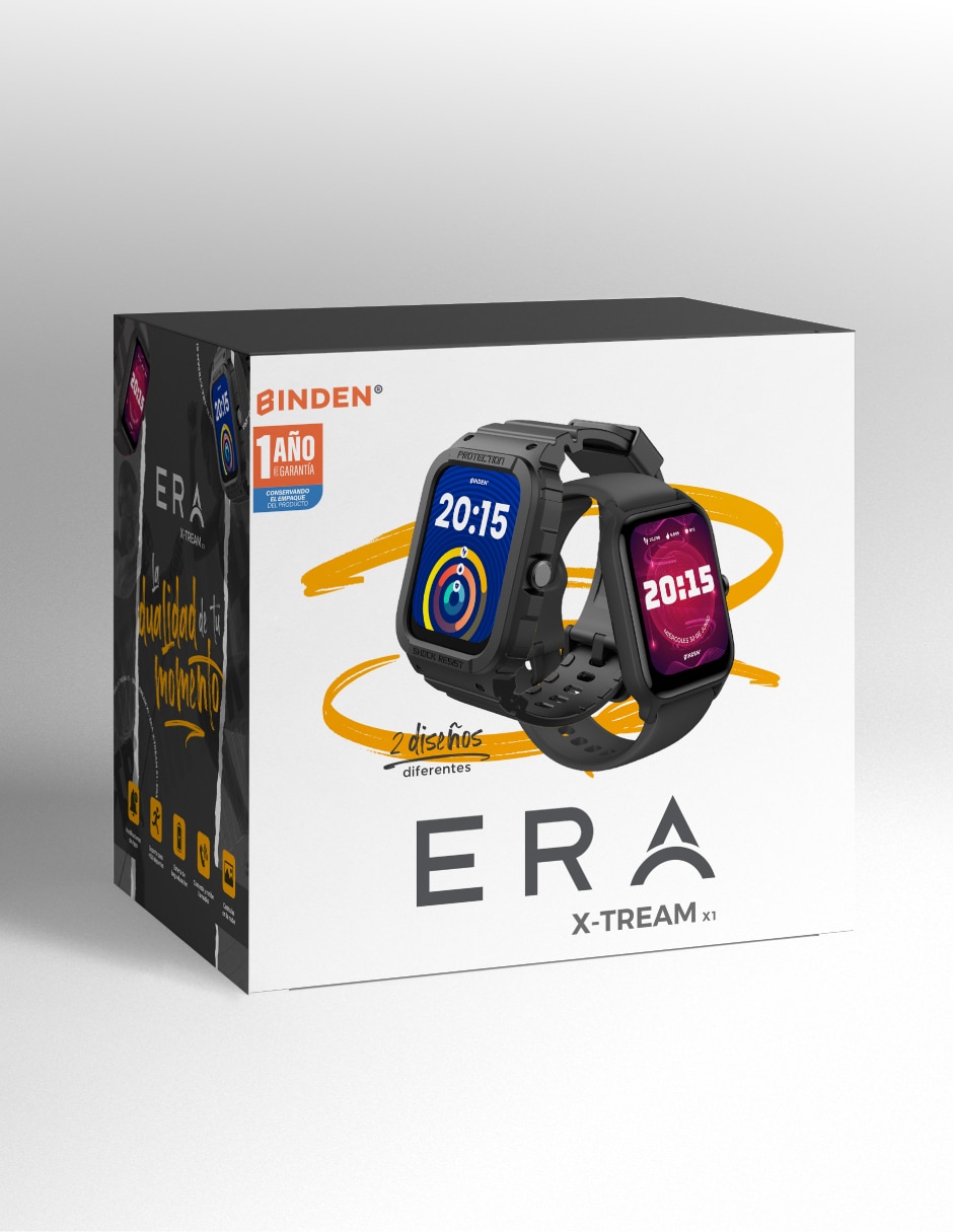 Smartwatch Binden ERA Xtream,45 MM,NEGRO