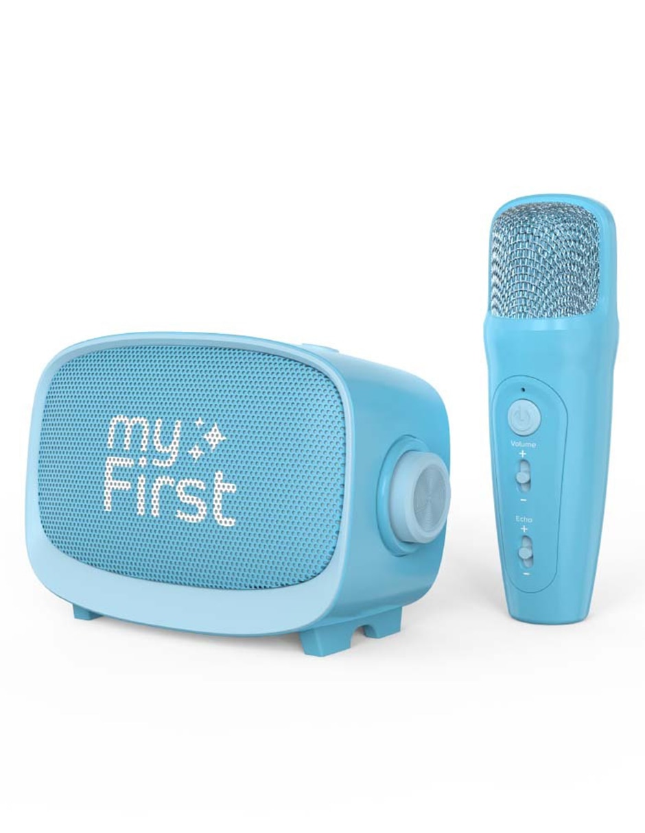 Bocina portátil myFirst Voice 2 alámbrica e inalámbrica