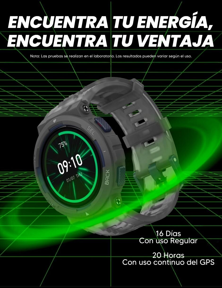 Smartwatch Amazfit Active Edg,45 MM,NEGR