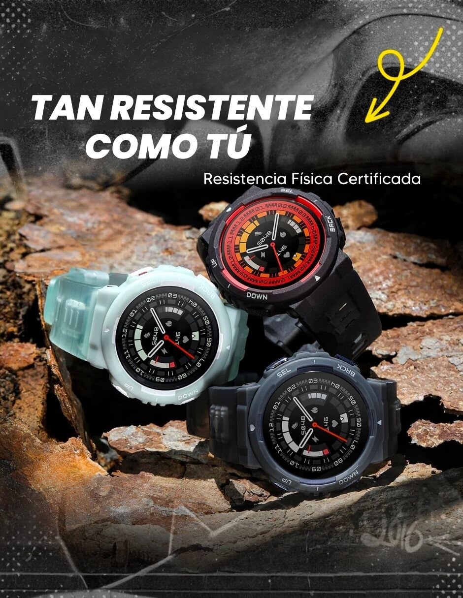 Smartwatch Amazfit Active Edg,45 MM,NEGR