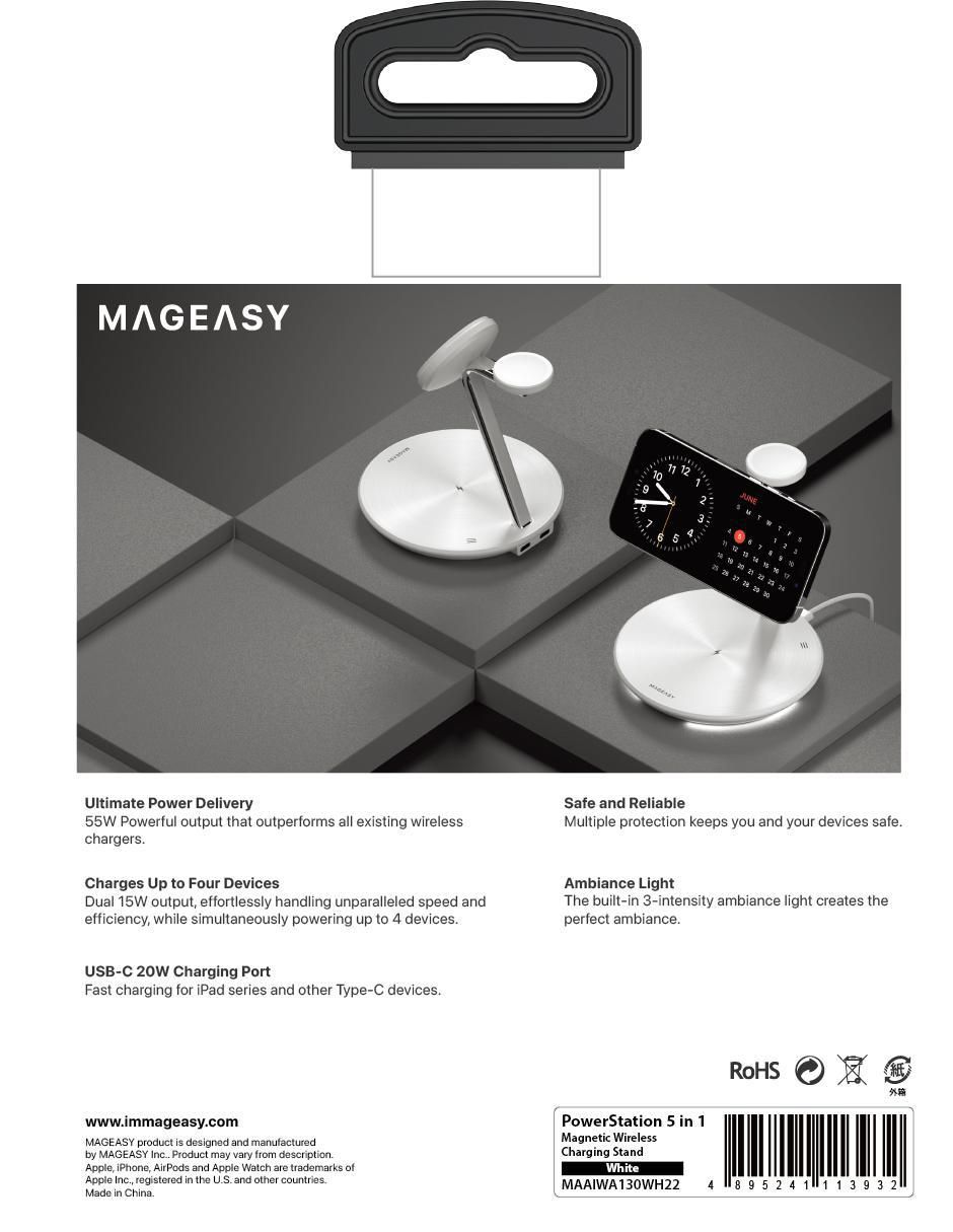 Estación de carga Magsafe 4