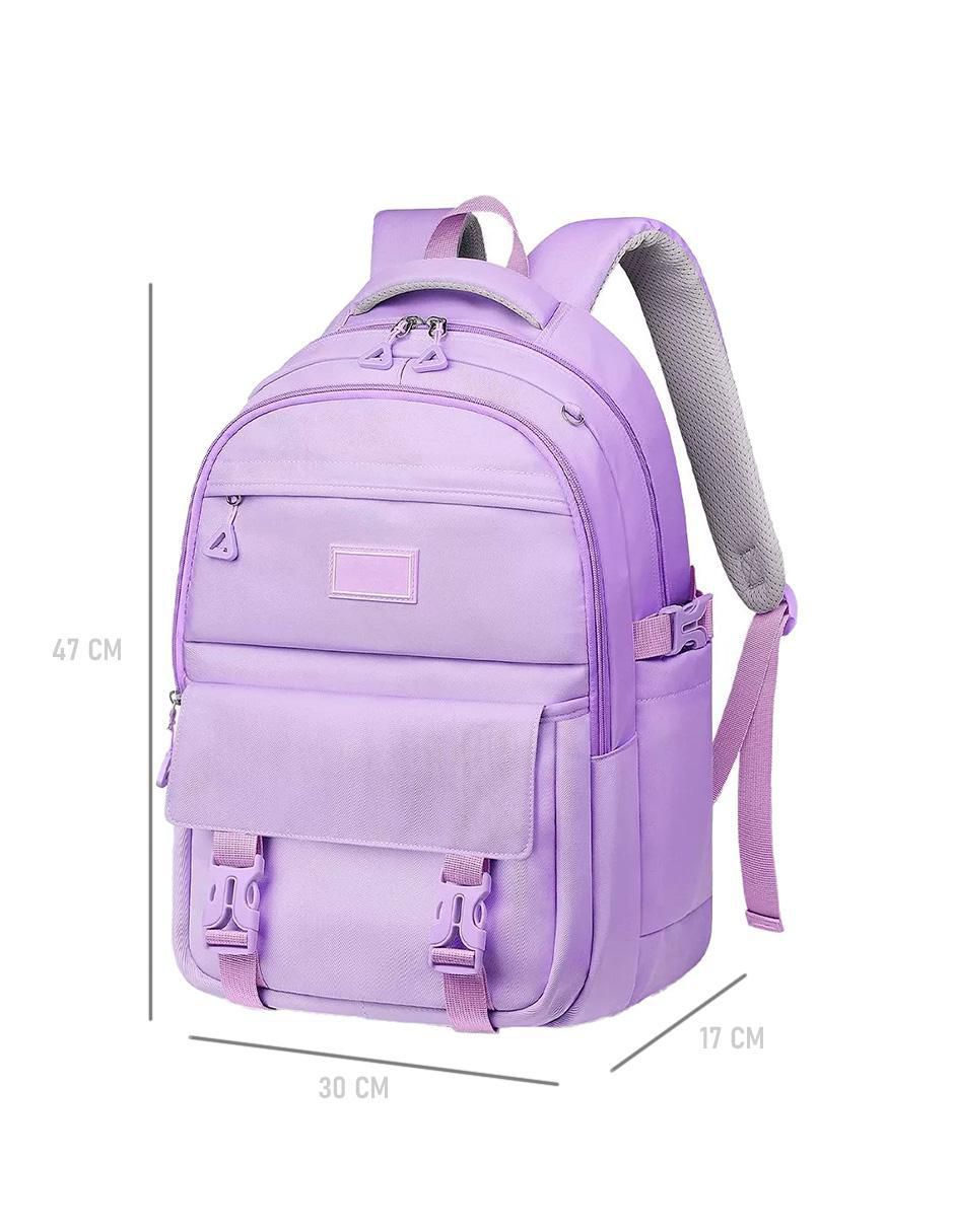 Mochila escolar Kawaii impermeable unisex 9