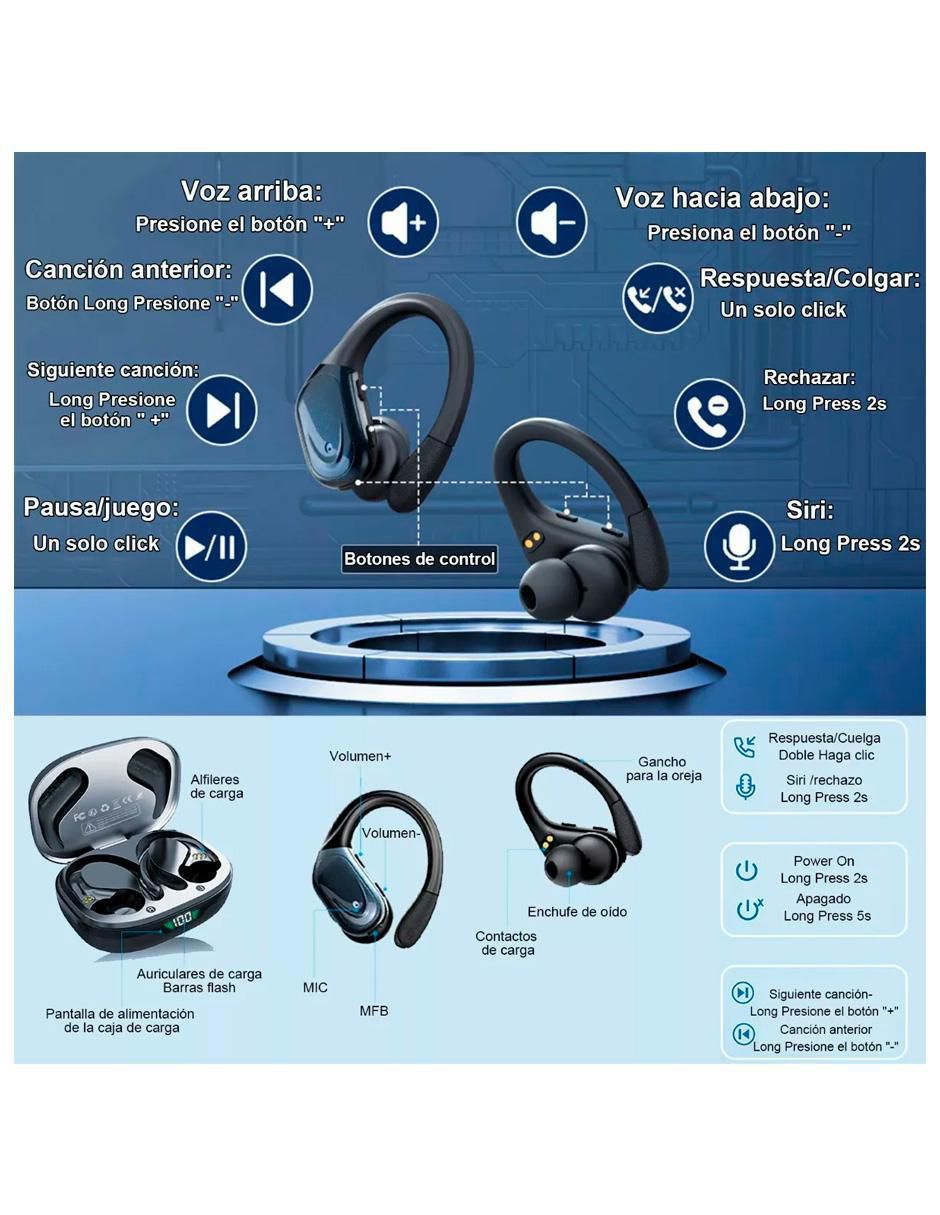 Audífonos In-Ear Bx inalámbricos con cancelación de ruido 11