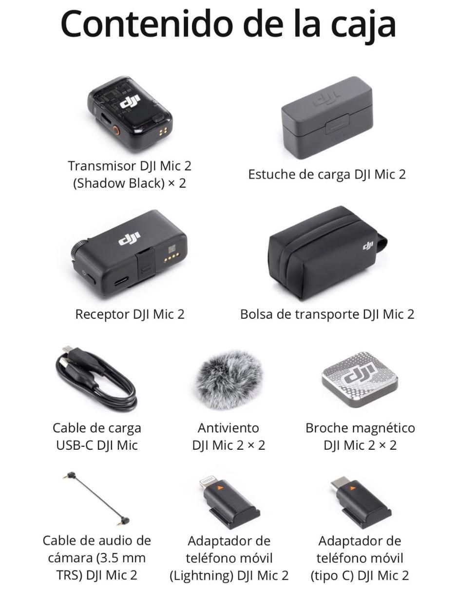 Micrófono profesional Inalámbrico mic 2 2