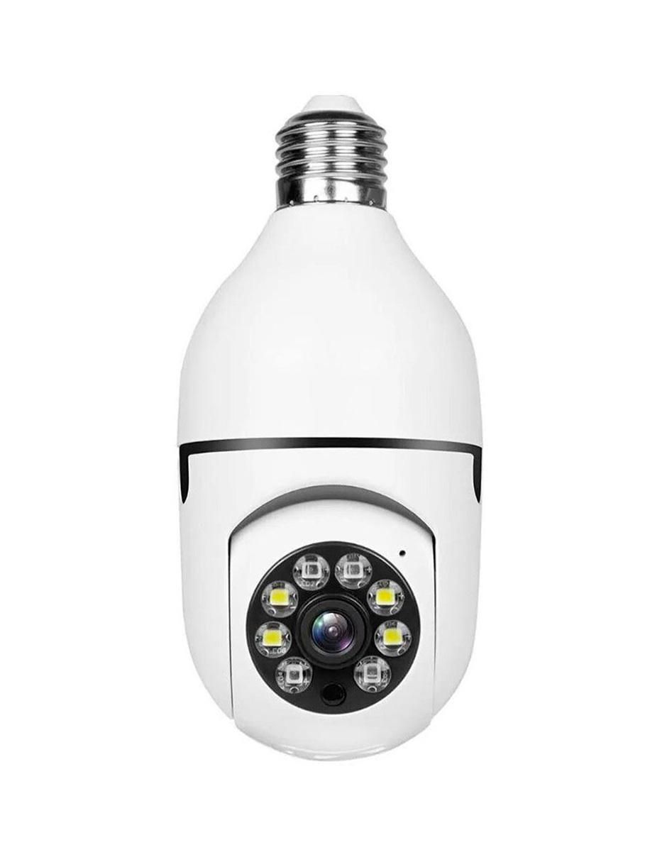 Cámara Wi-Fi de seguridad inalámbrica HD 360° con capacidad para grabar para interior y exterior