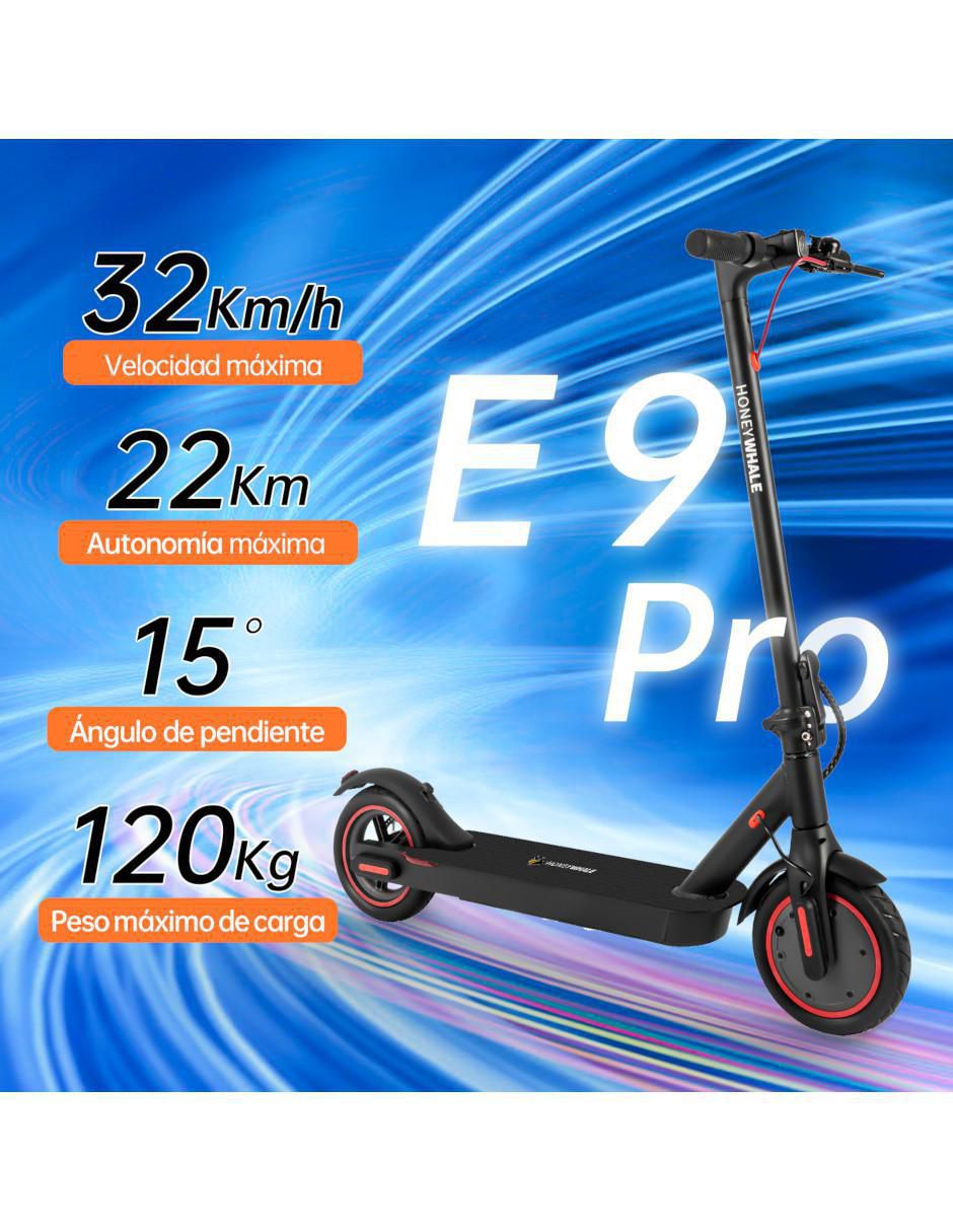 Scooter eléctrico E9 Pro V2 2024