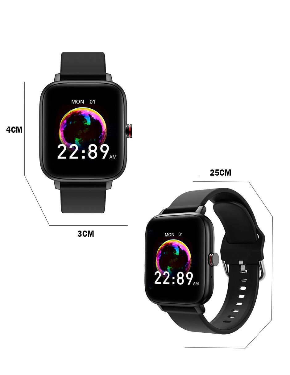"smartwatch" petukita box p8+omoled "para" unisex
