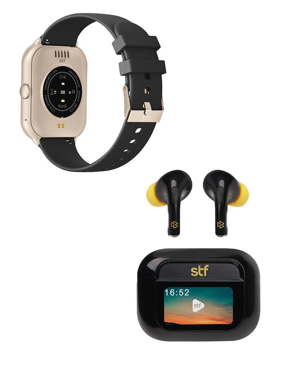 Box set Kronos Blaze + Audífonos Tws Tracker unisex 3