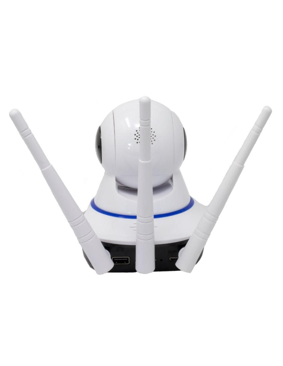 Cámara Wi-Fi de seguridad inalámbrica Full HD 30° a 90° con capacidad para grabar visión nocturna para interior 3