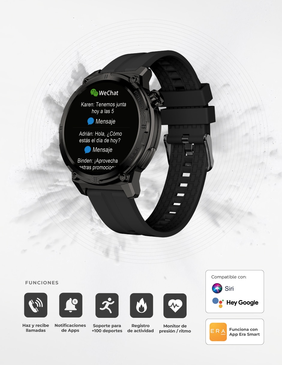 Smartwatch Era Army Eros 5