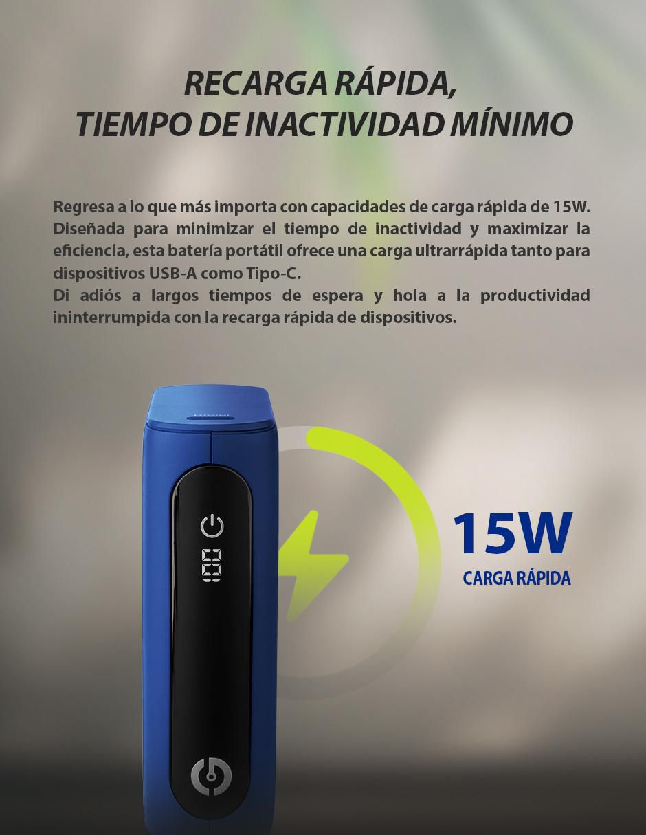 Batería portátil 10000 mAh GBN-M10CL-01_LED 3