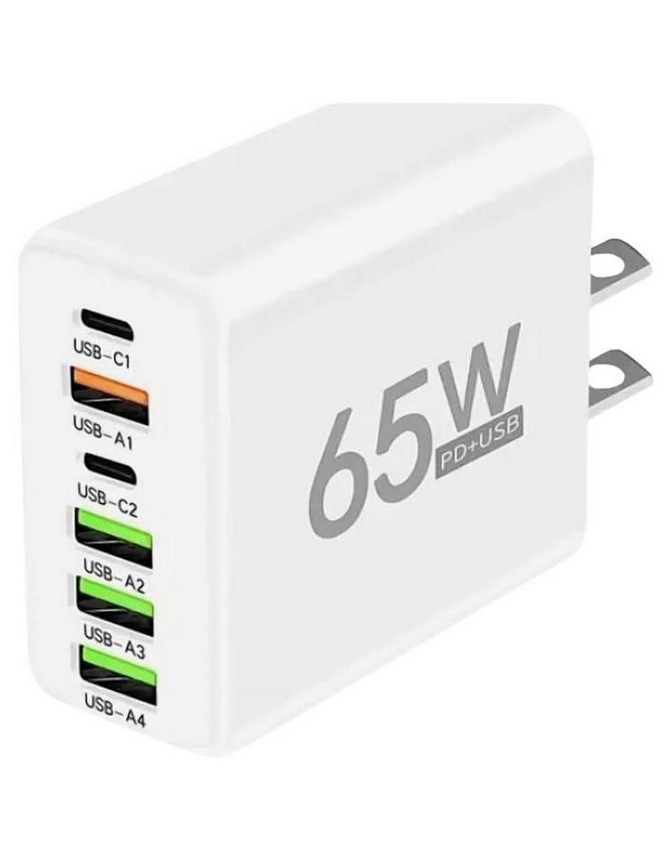 Cargador pared USB tipo A + USB tipo C