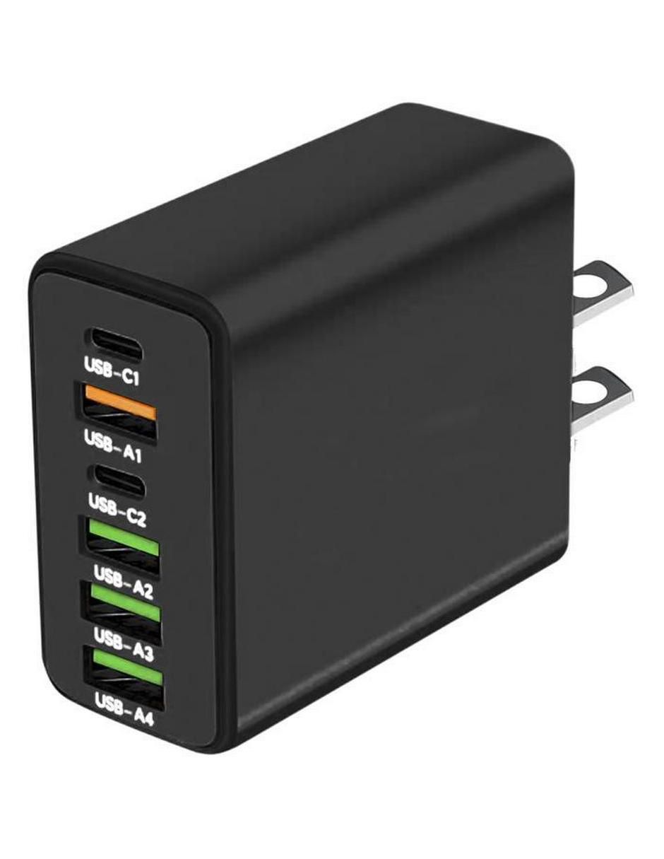 Cargador pared USB tipo A + USB tipo C