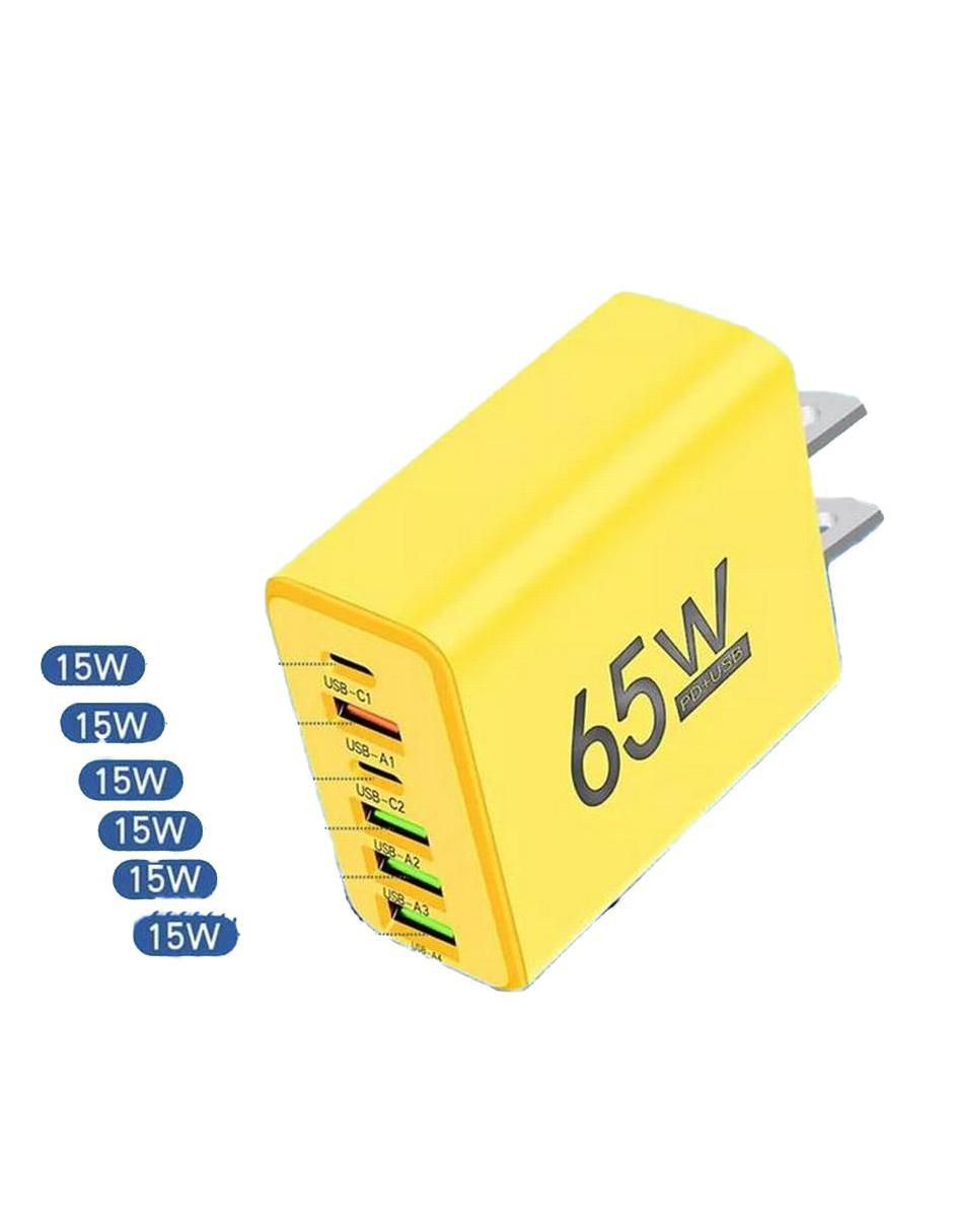 Cargador pared USB tipo A + USB tipo C 2