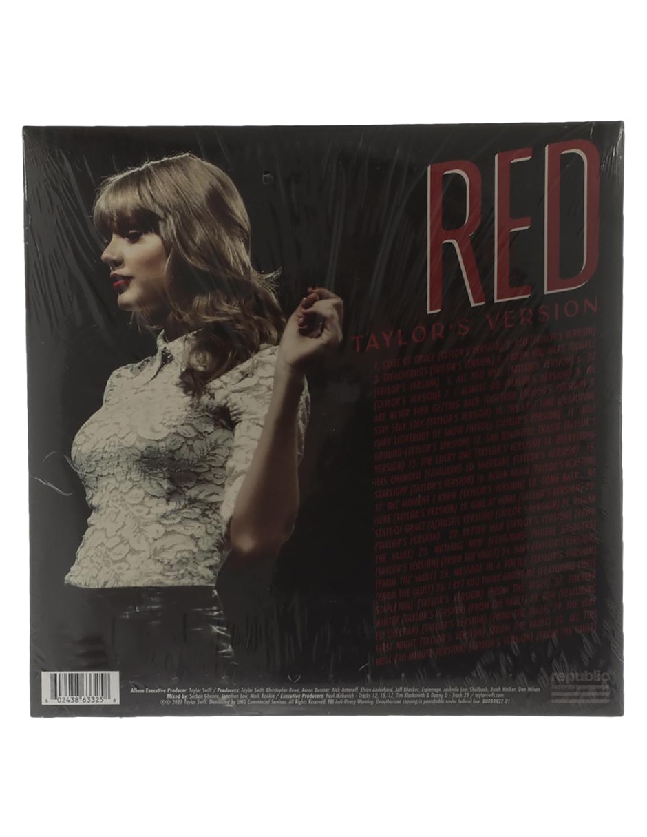 Red de Taylor Swift 2 CDs 2