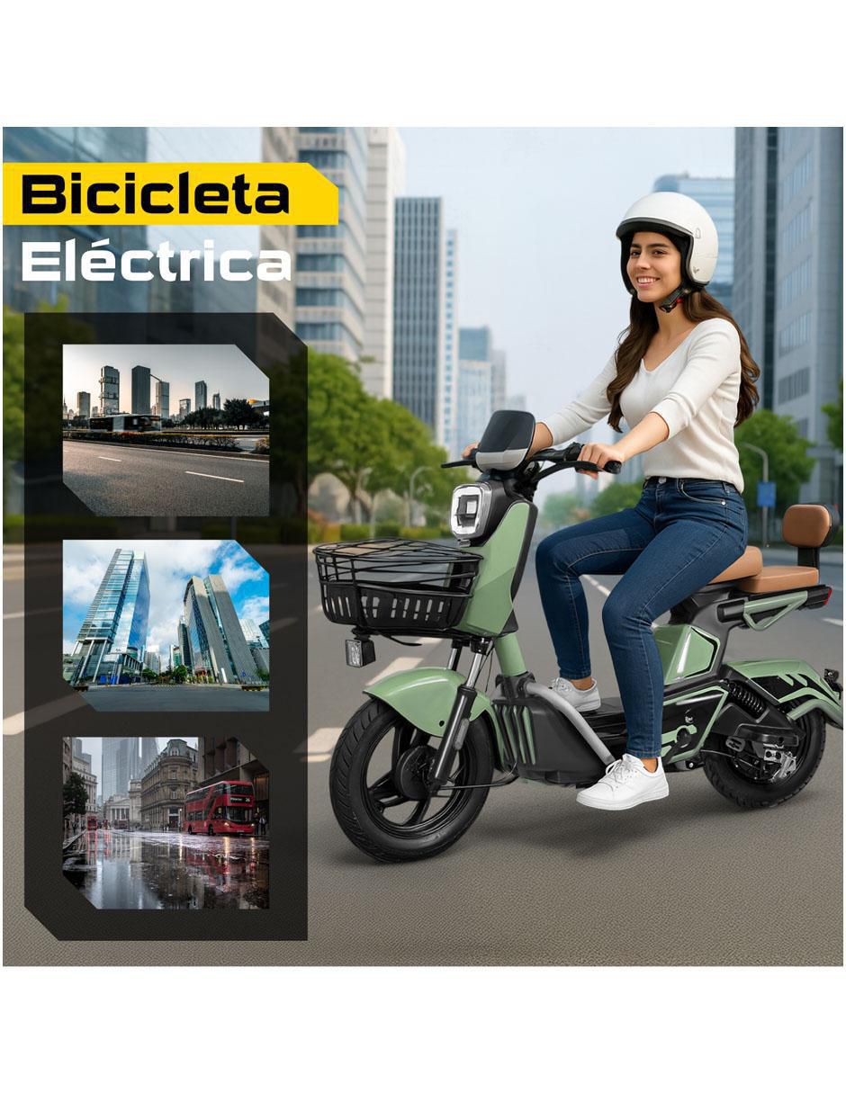 Bicicleta eléctrica rodada 10 unisex 9
