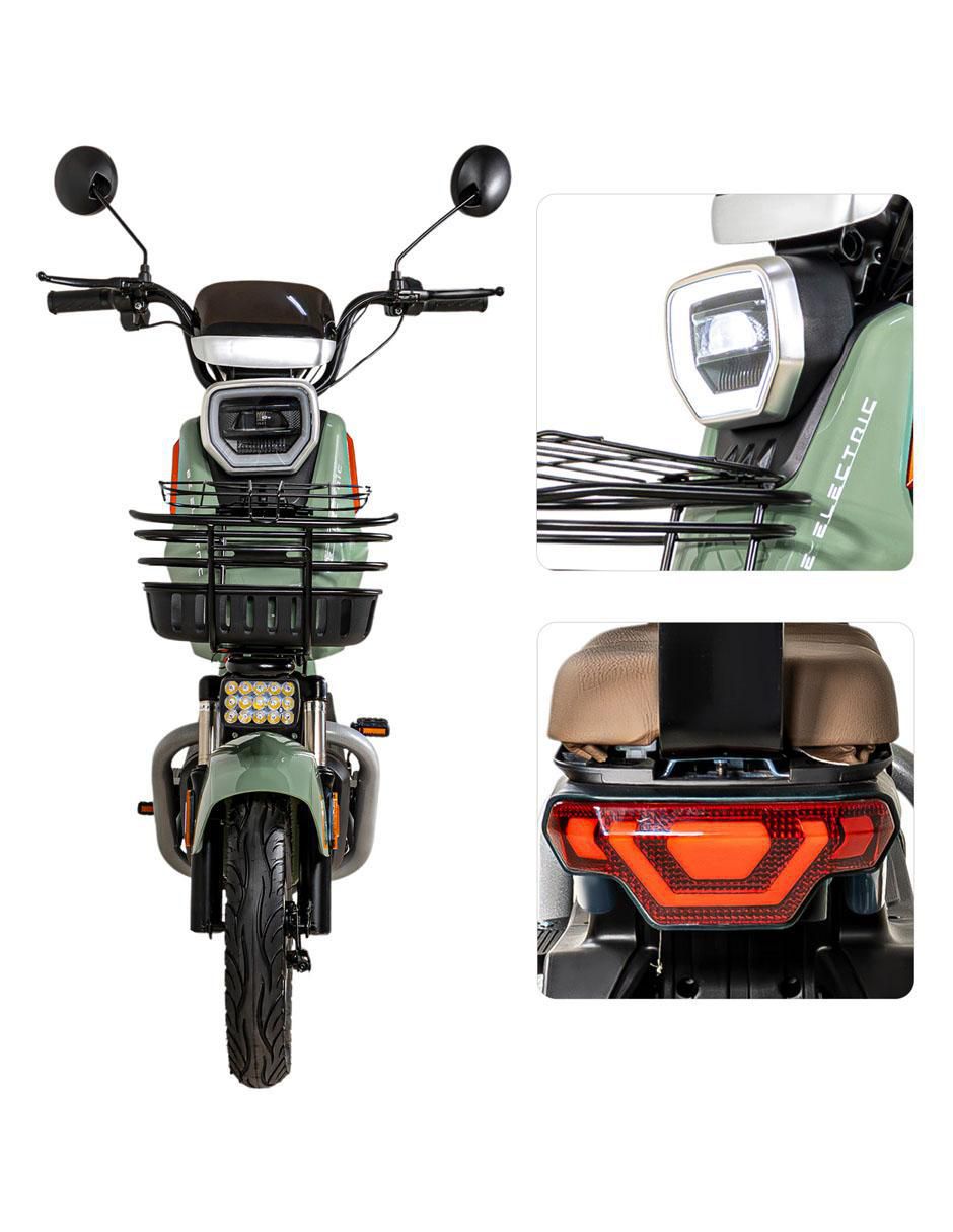Bicicleta eléctrica rodada 10 unisex 11