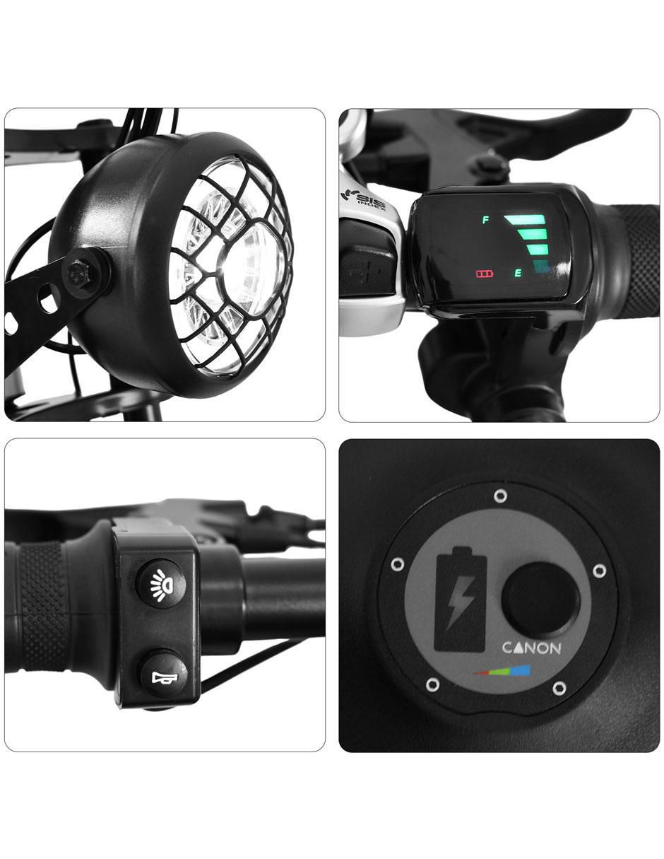 Bicicleta eléctrica rodada 20 unisex 6