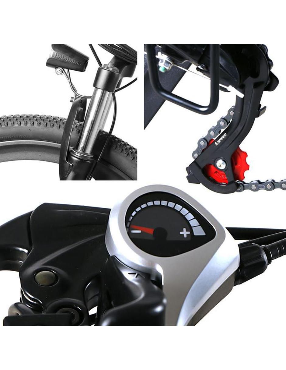 Bicicleta de montaña rodada 26 unisex 4