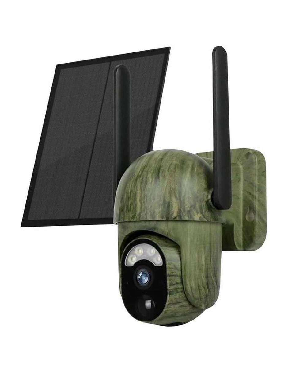 Cámara solar 4G de seguridad inalámbrica HD con capacidad para grabar visión nocturna para interior y exterior Cámara solar 4G de seguridad inalámbrica HD con capacidad para grabar visión nocturna para interior y exterior