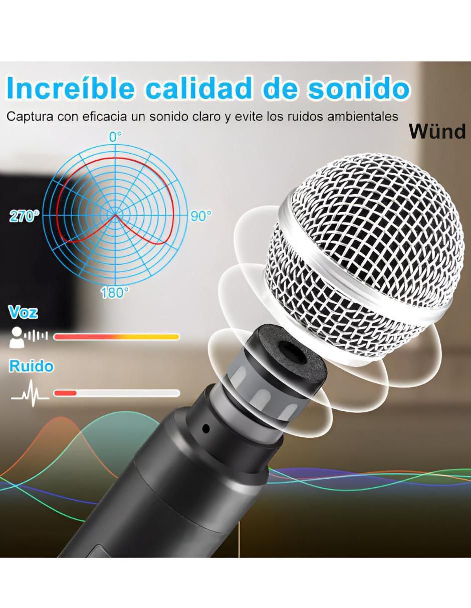 Micrófono semi profesional Inalámbrico 5