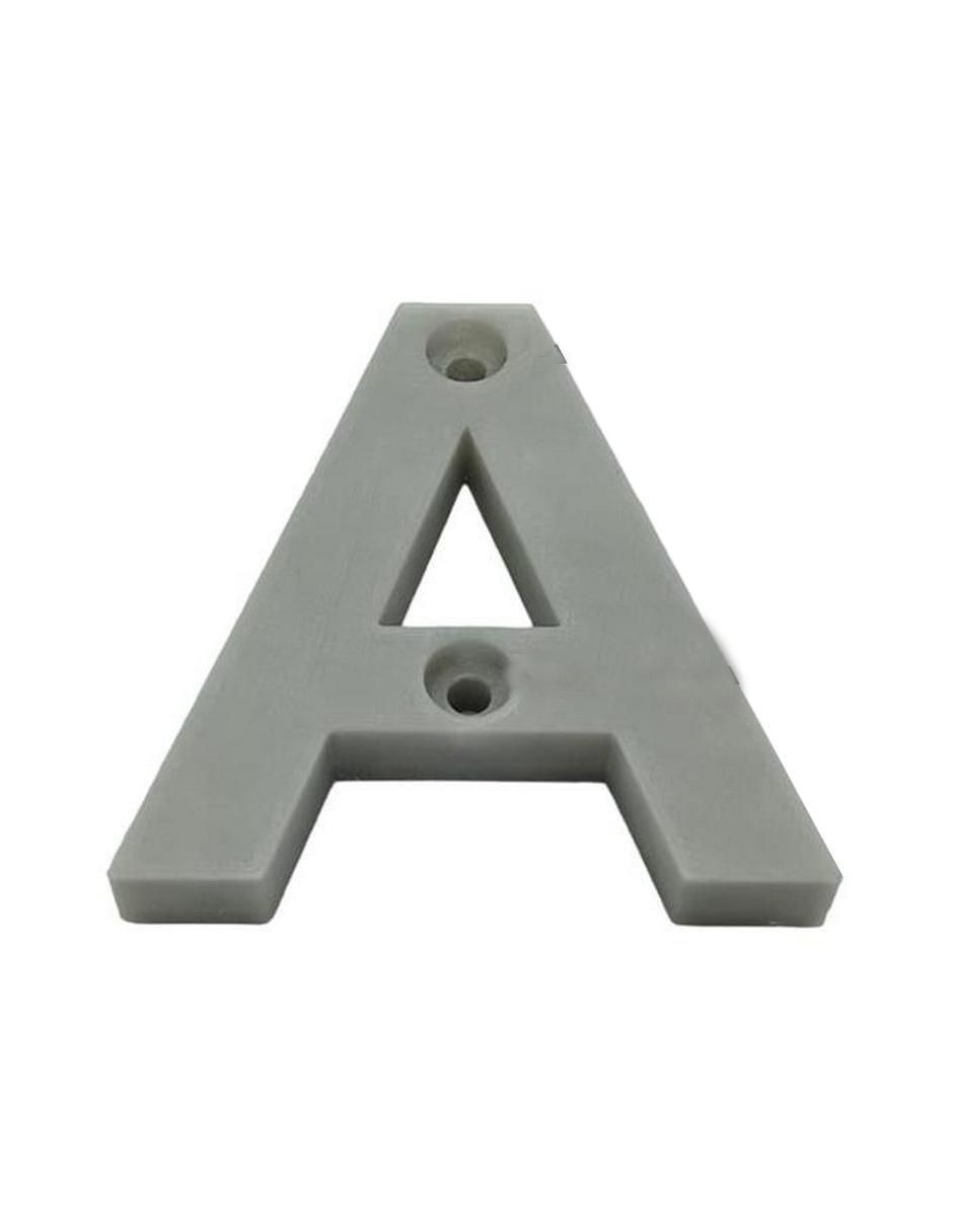 Figura decorativa de letrero