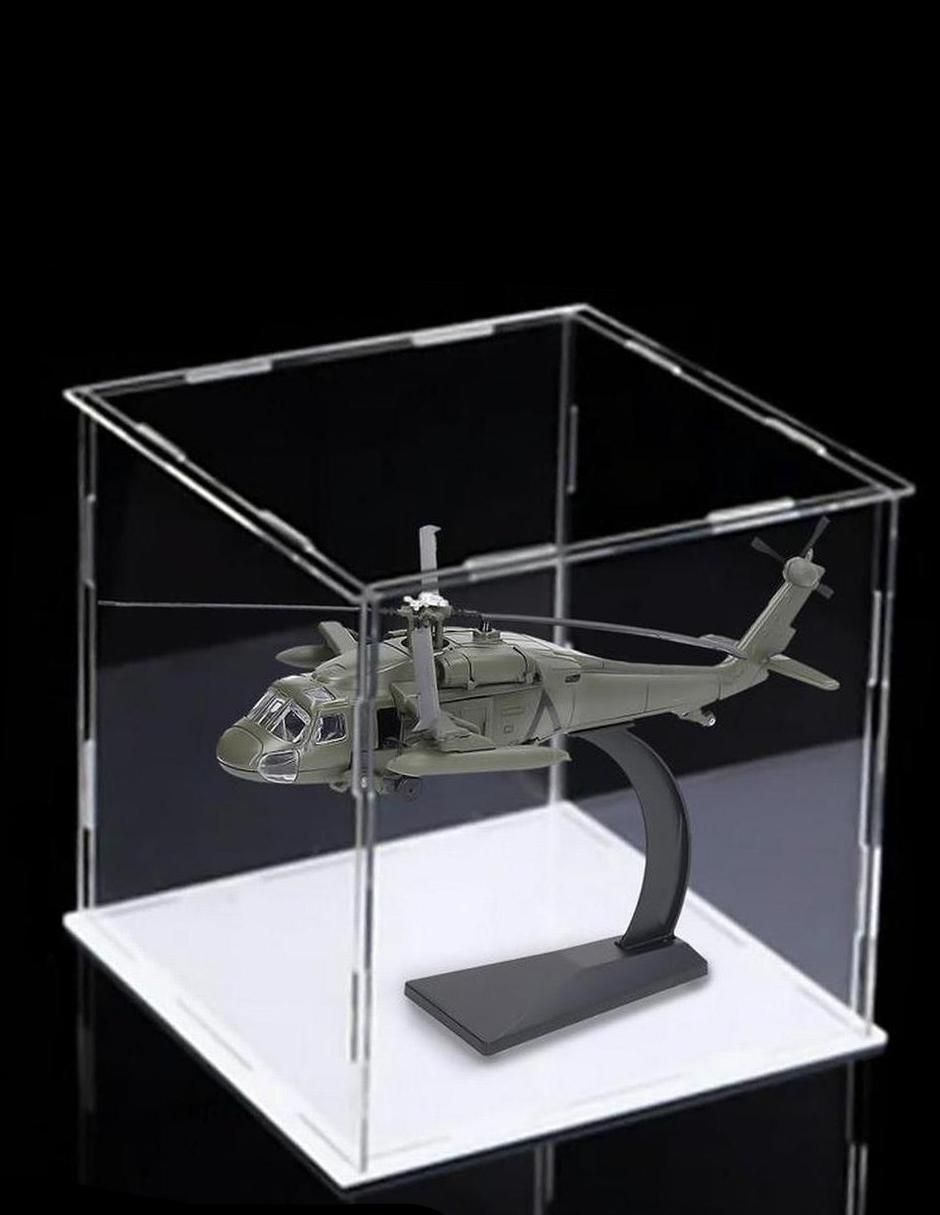 Figura decorativa de helicóptero Helicópteros Coleccionables de metal 2