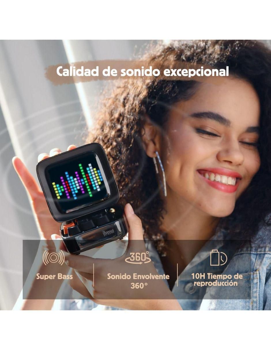 Bocina portátil divoom ditoopro inalámbrica