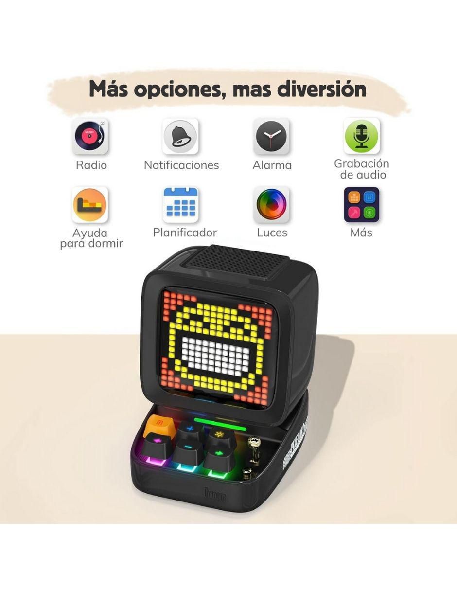 Bocina portátil divoom ditoopro inalámbrica