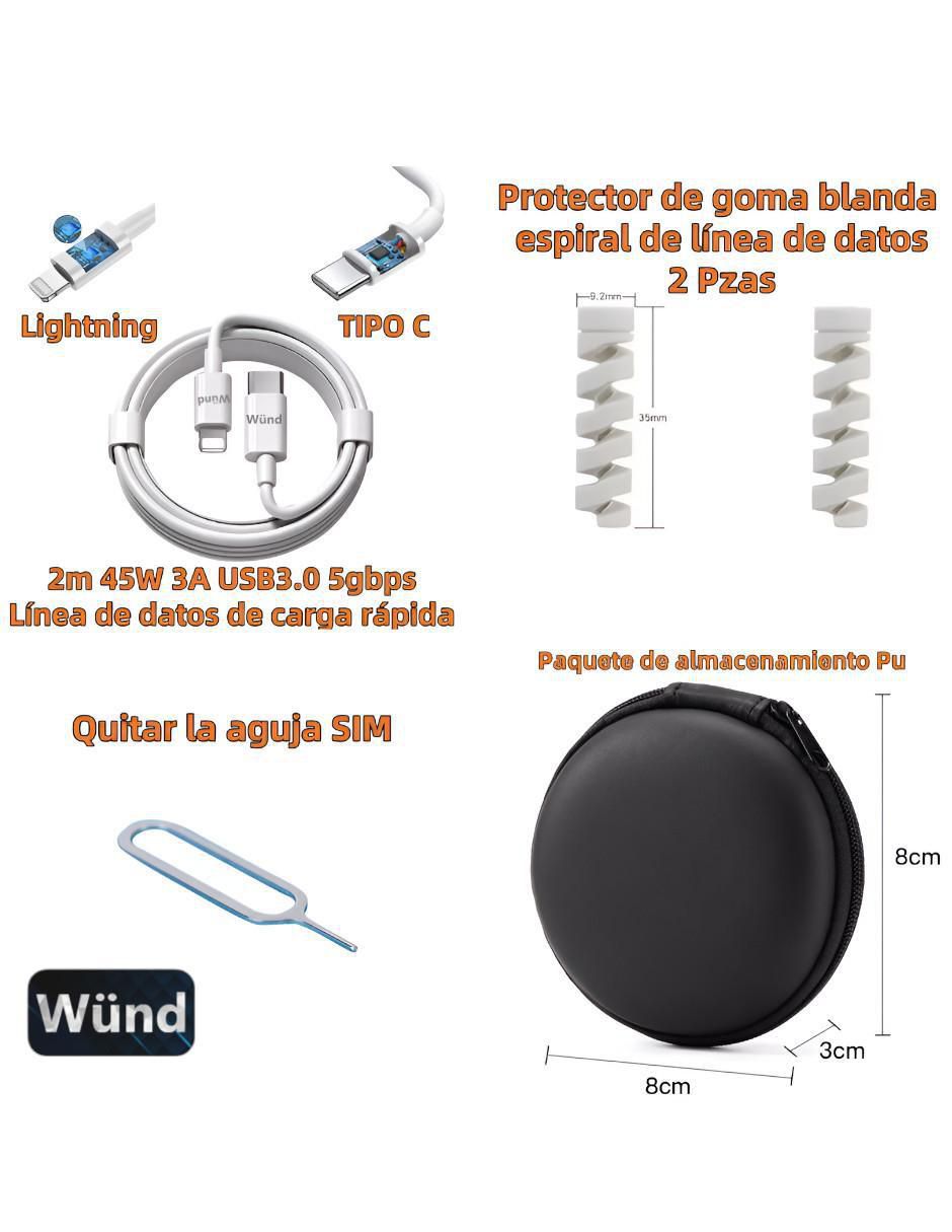 Cable tipo C USB tipo C 6