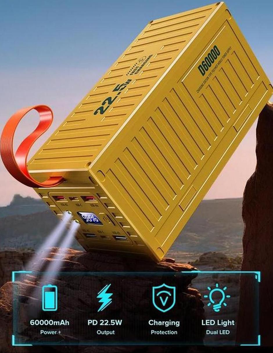 Batería portátil 60000 mAh MXLCH-001 2